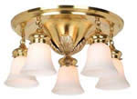 Polished brass finish