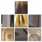 Available lighting finishes
