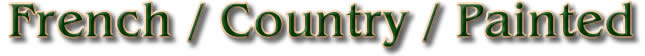 French Country Painted - Antiques Direct Worldwide